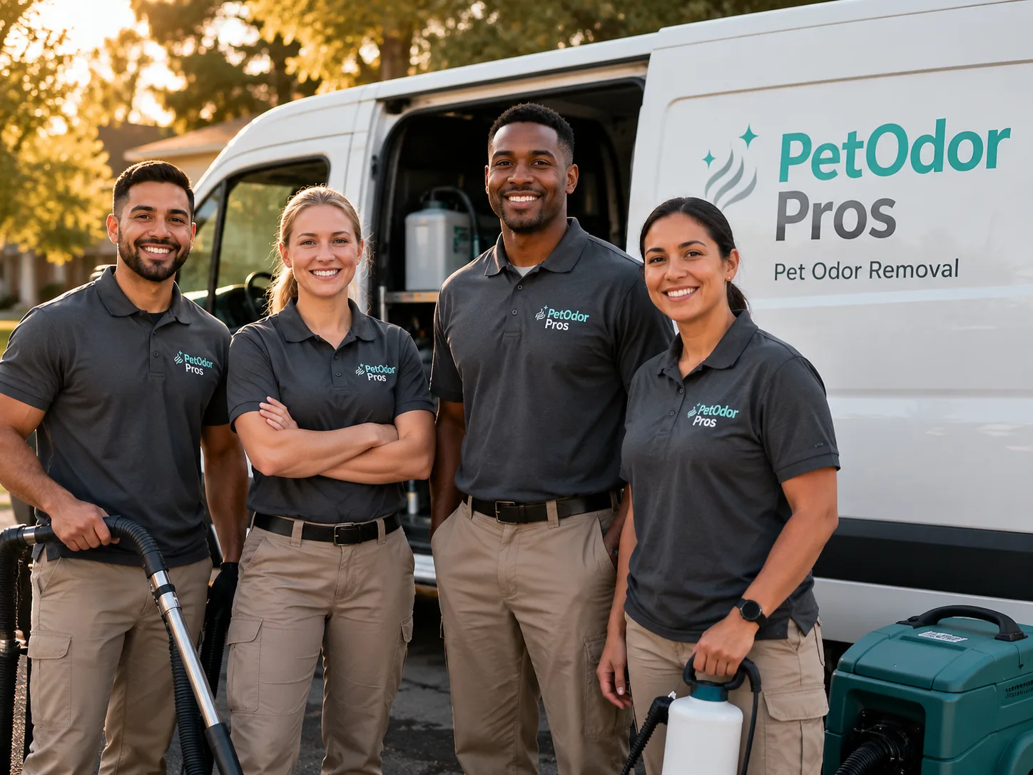 Pet Odor Removal team serving Hodges, AL